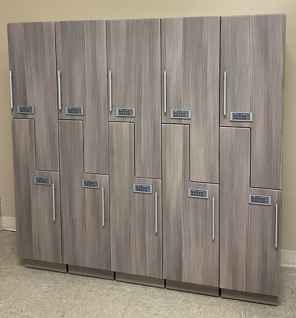 short-term lockers in Fondren Library
