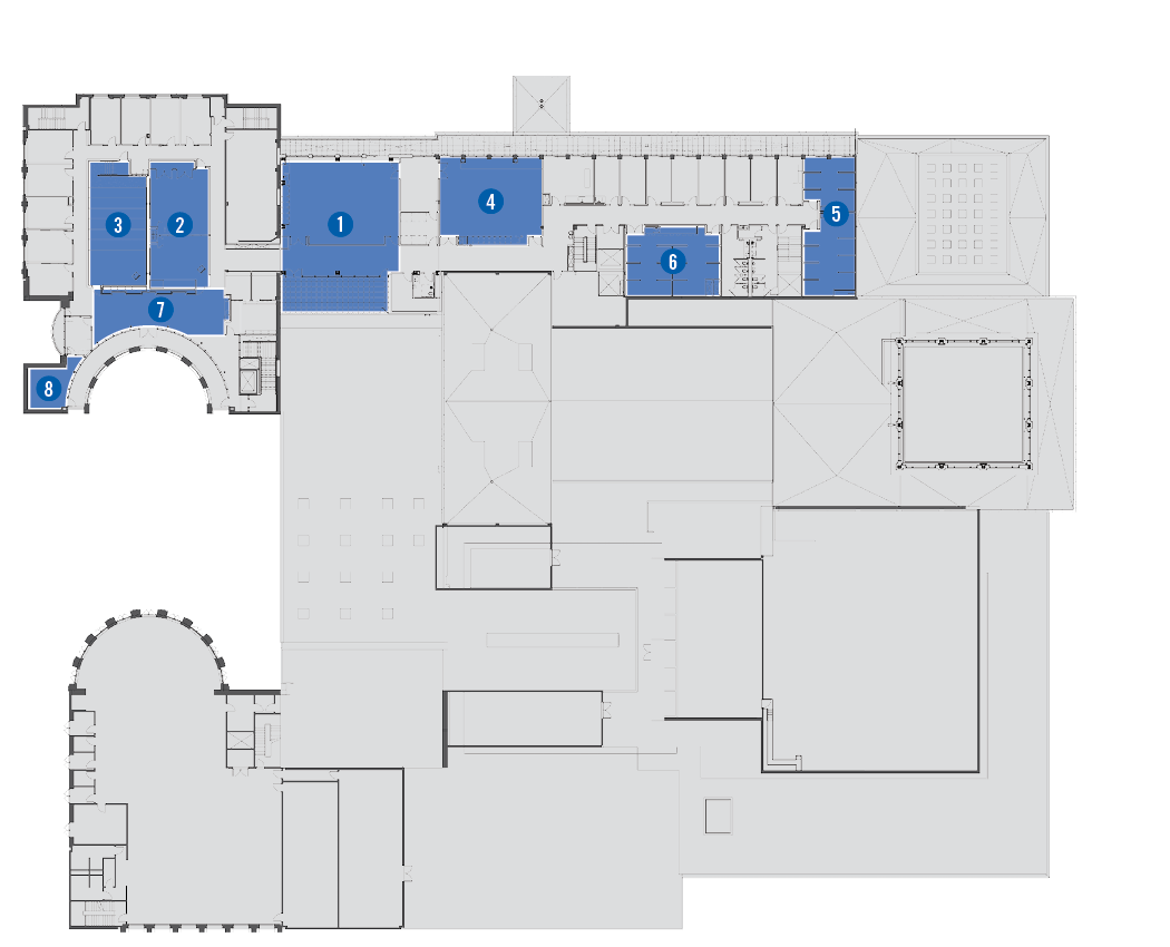Meadows level three floorplan