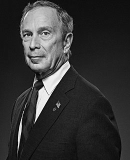 Michael Bloomberg Portrait