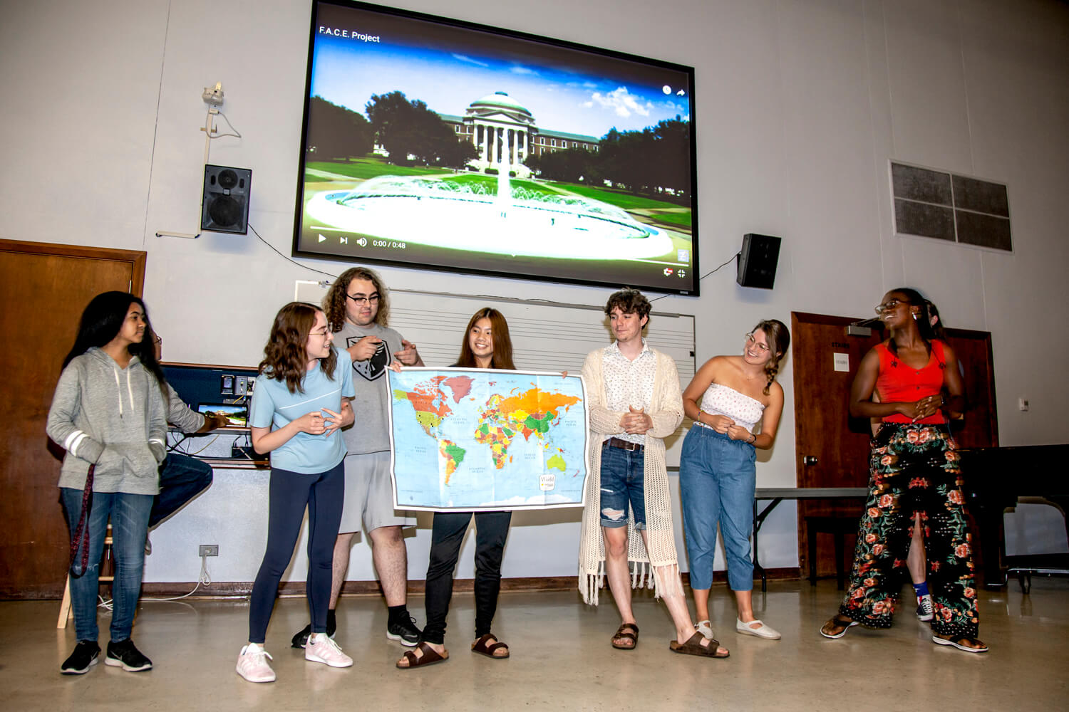 Students Presenting Project