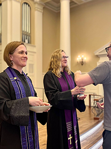 Serving Communion