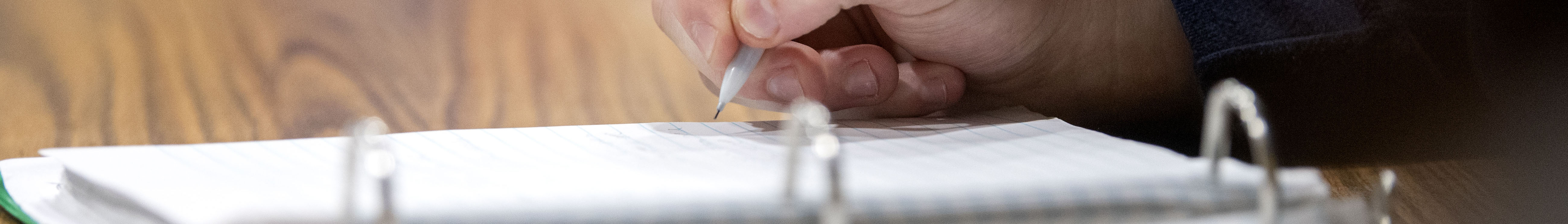 Pen and paper